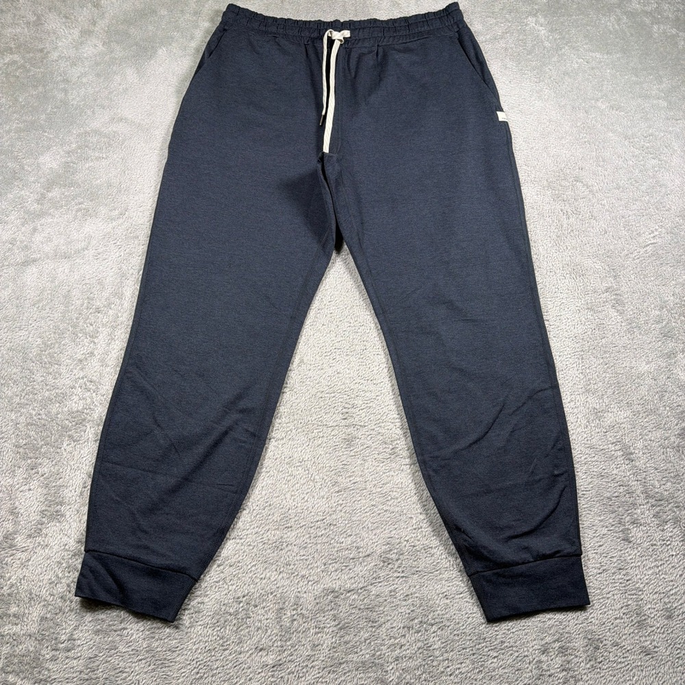 Vuori Performance Jogger Womens Medium Heathered Navy Blue VW303